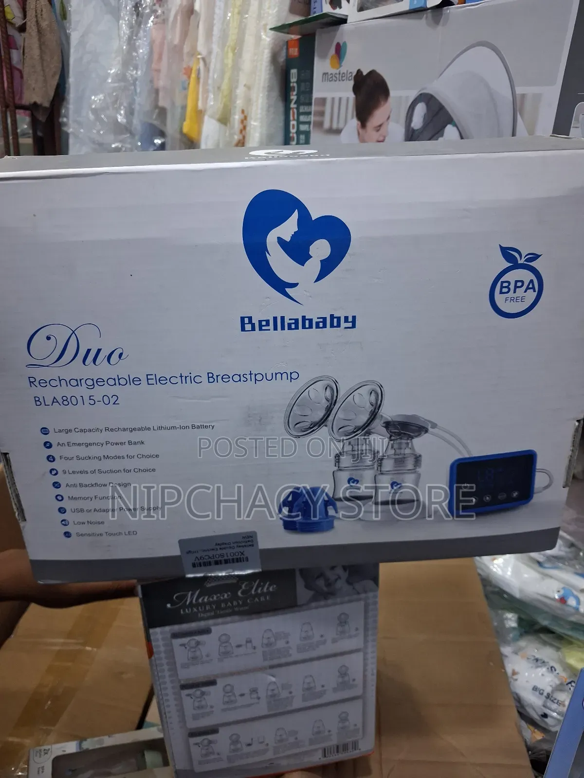 U S a Bellababy Reachable Double Breast Pump