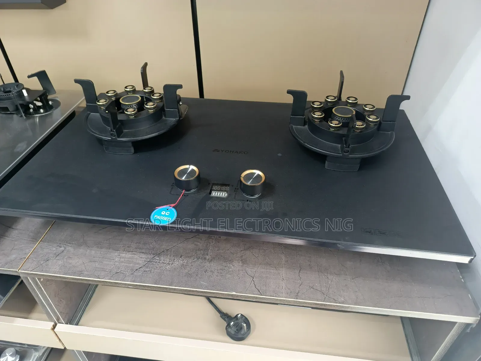 Industrial Cooker Built-in 2 Burners With Timer