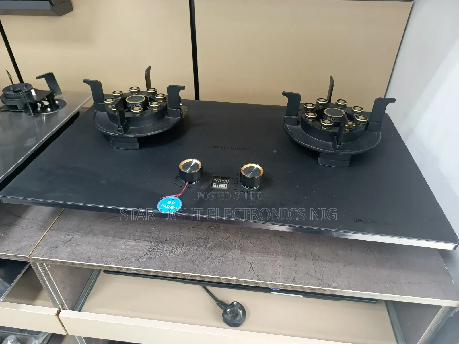 Industrial Cooker Built-in 2 Burners With Timer