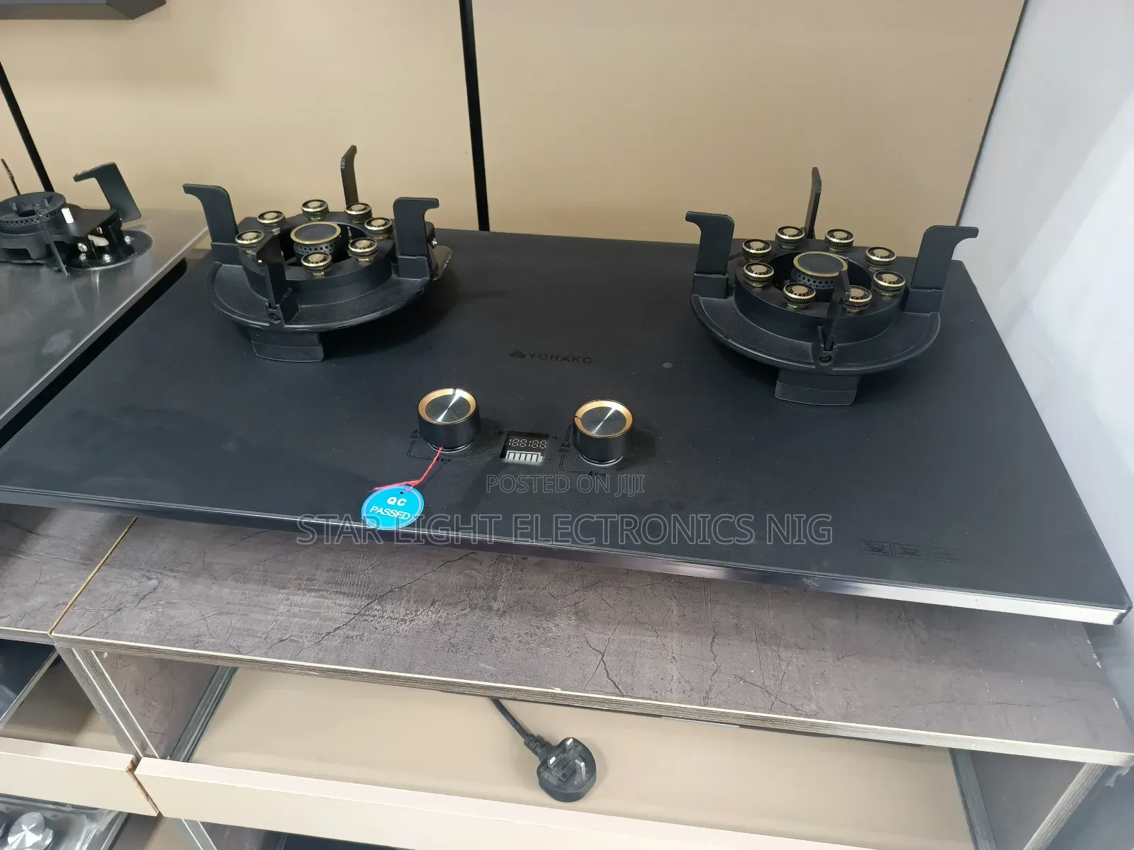 Industrial Cooker Built-in 2 Burners With Timer