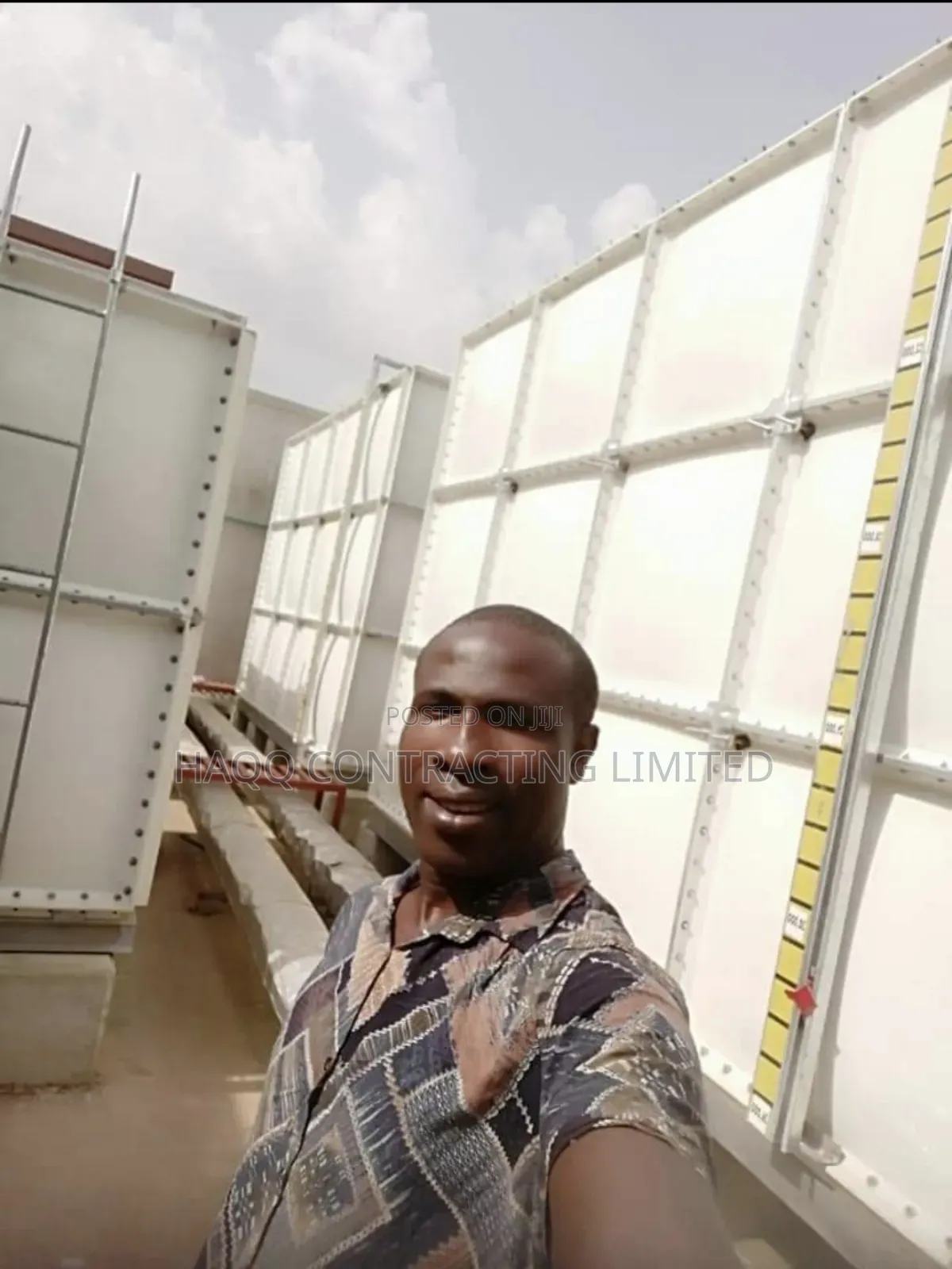 Fibreglass FRP GRP 75,000 Litres Capacity Tank