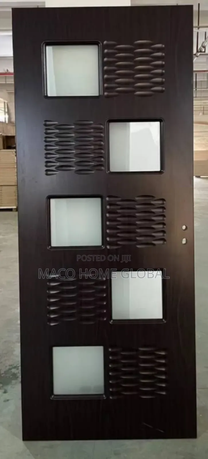 840 Size Wooden Door With Glass
