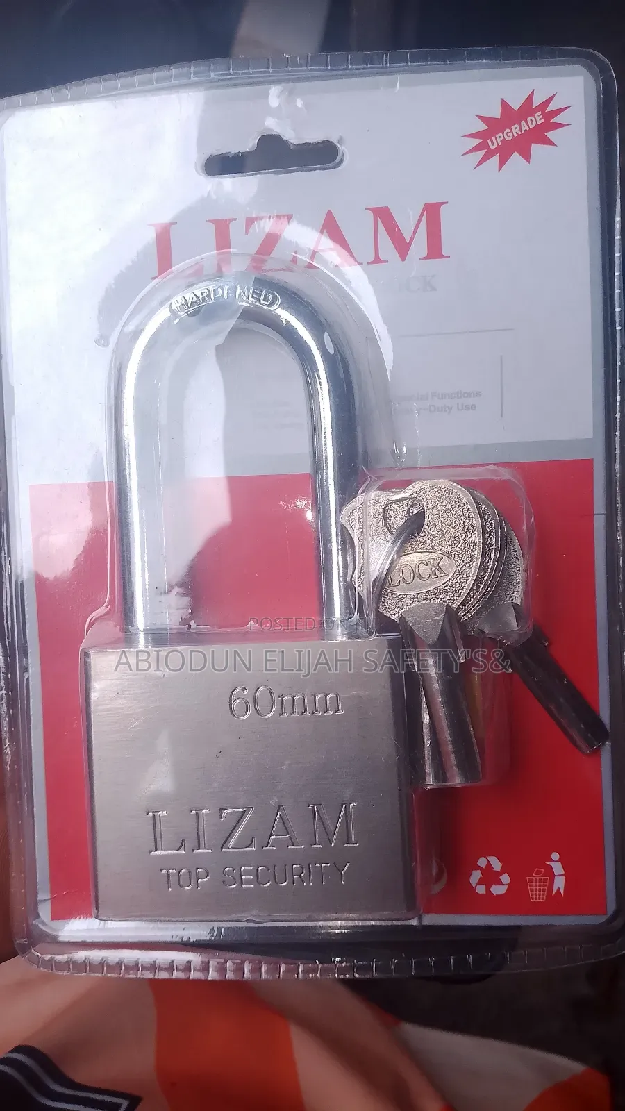 Original Quality Heavy Duty Stainless Steel Padlock