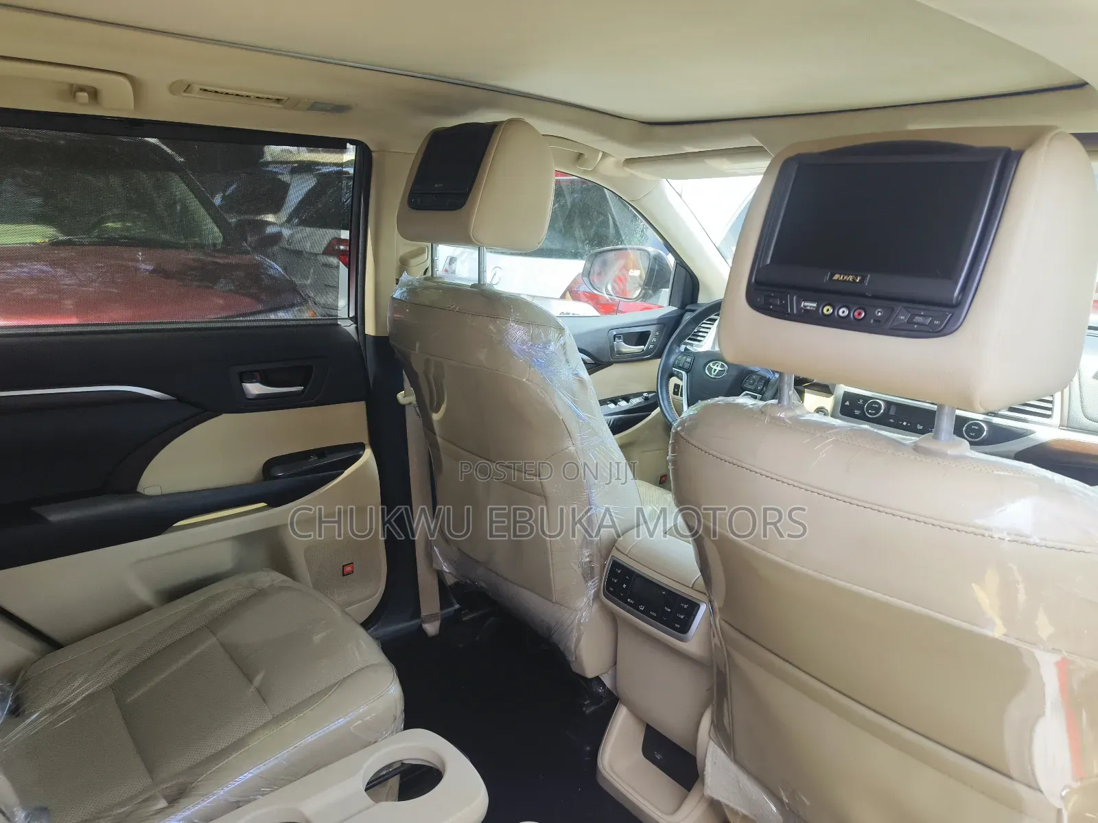 Toyota Highlander Limited V6 4x2 (3.5L 6cyl 6A) 2016 Red