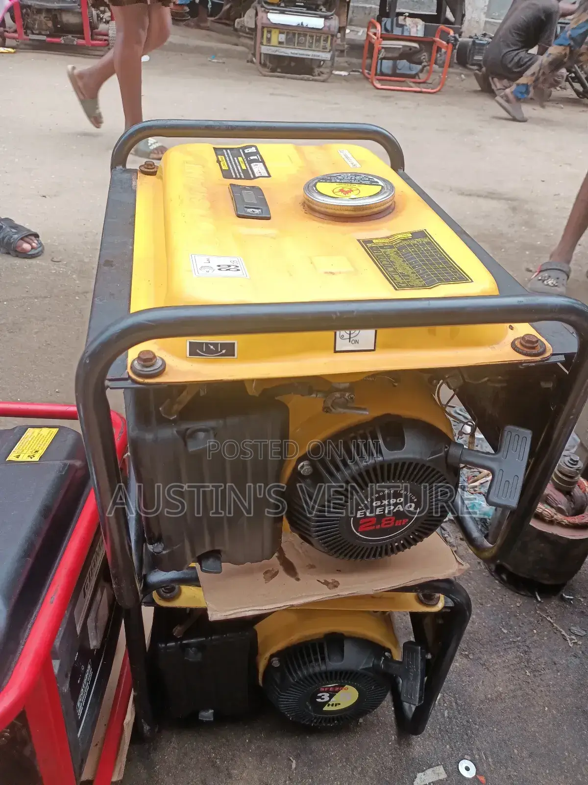 Used 1.9kva Elepaq Generator Avr