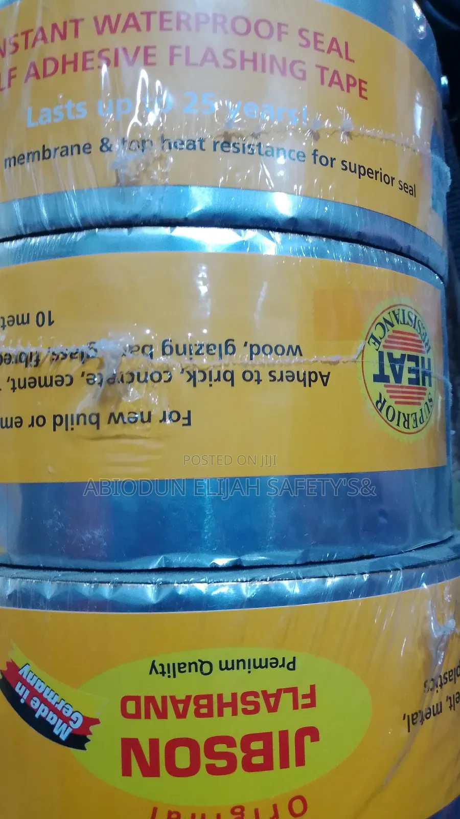 Original Quality Flash Brand 3" by 10 M 25 Yards Warranty