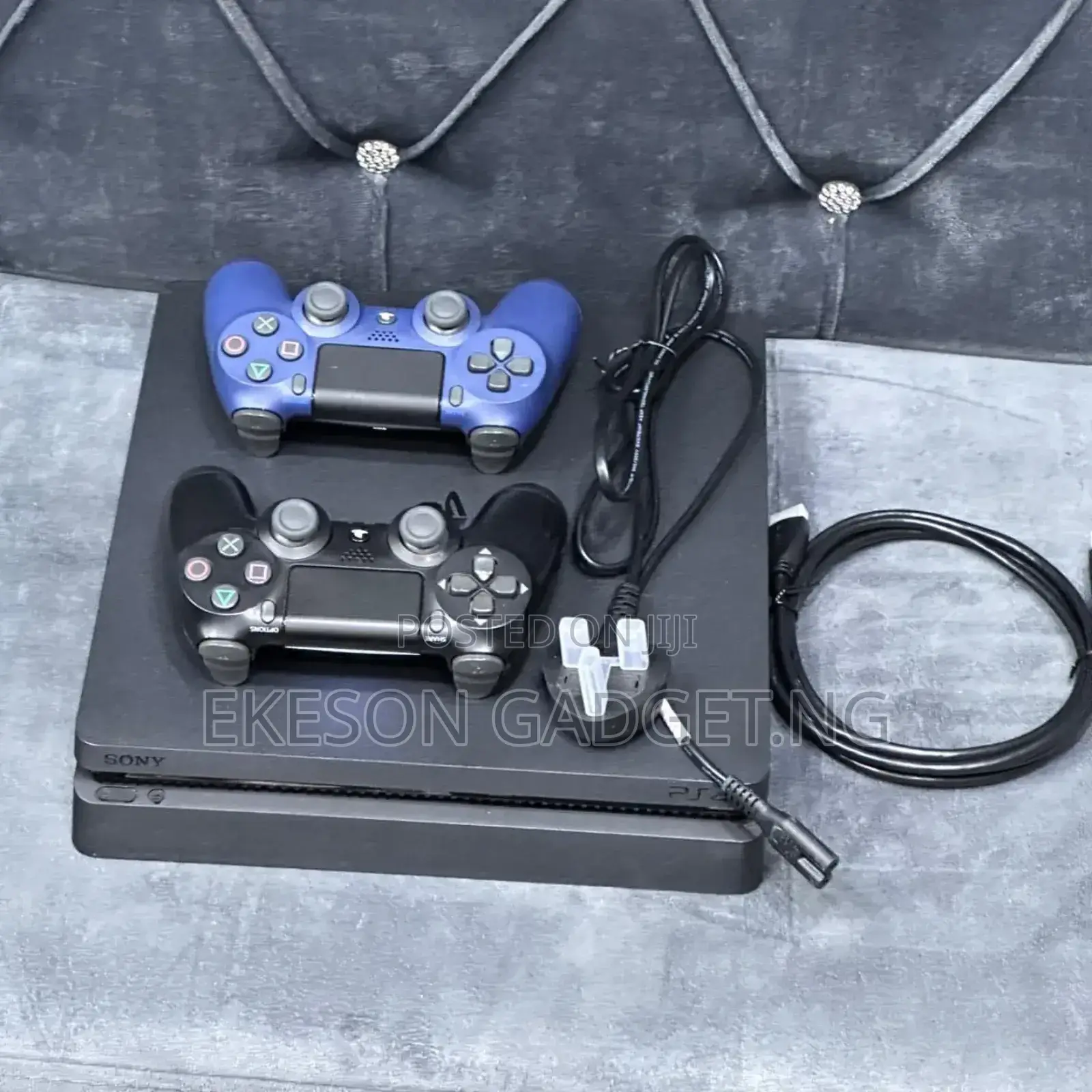 Uk Used Ps4 Slim Console 500gb With 2 Pads and 12 Games