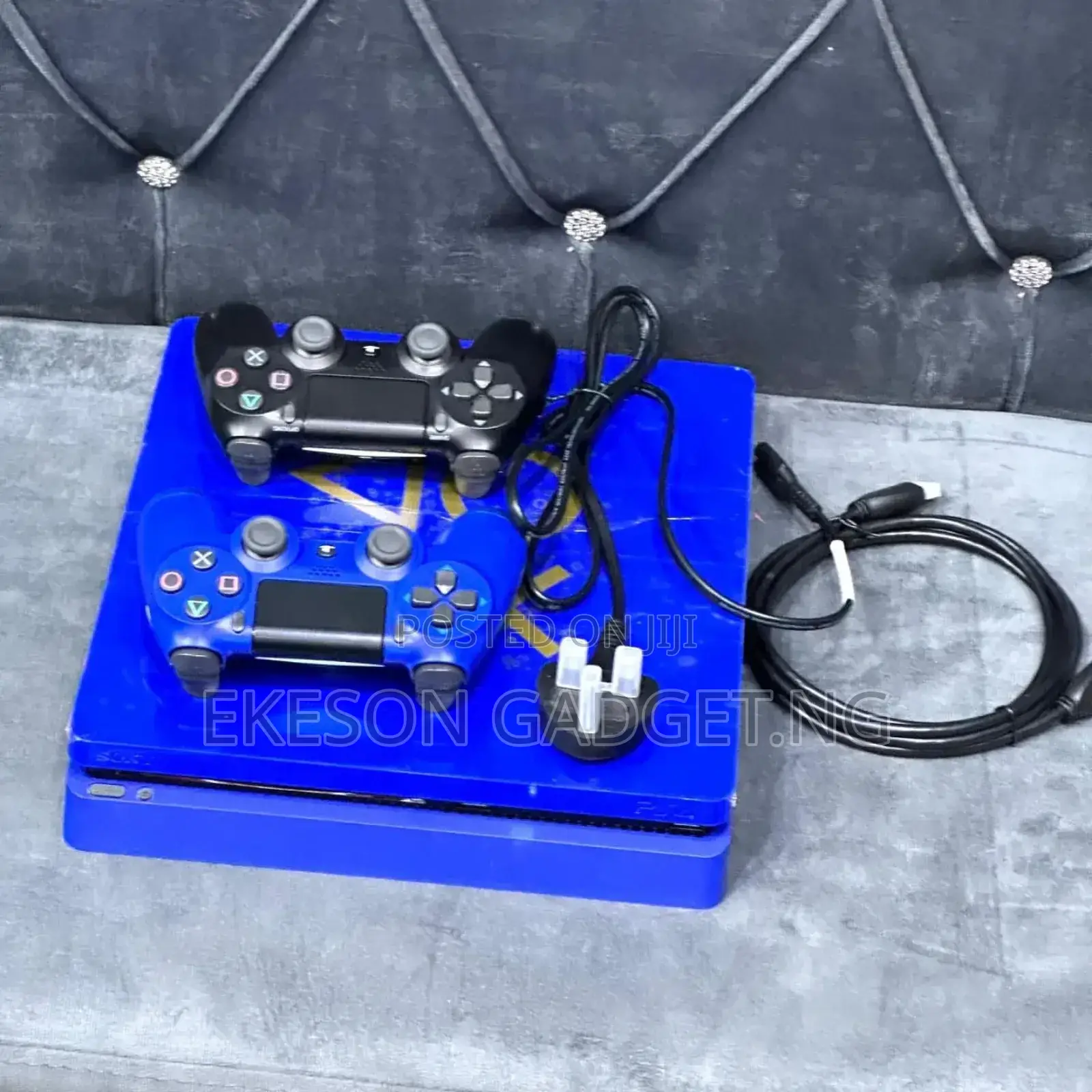 Uk Used Ps4 Slim Console 500gb With 2 Pads and 12 Games