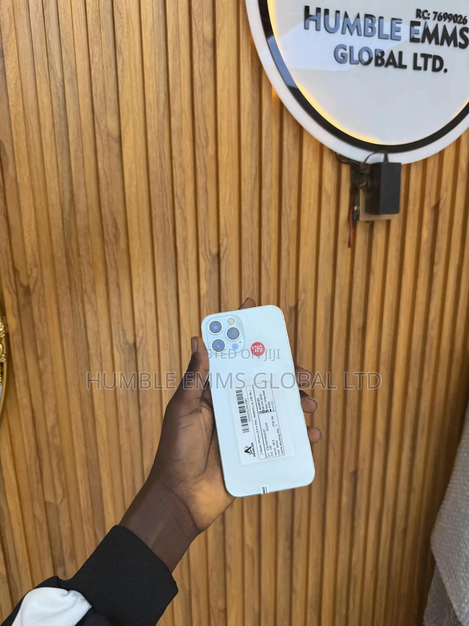 New Apple iPhone 12 Pro Max 128 GB White