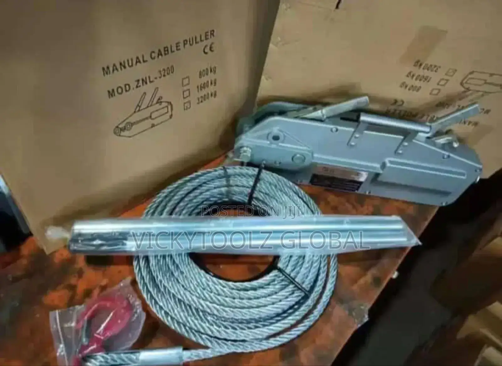 Manual Cable Puller or Tyfor Jack (1.6ton)