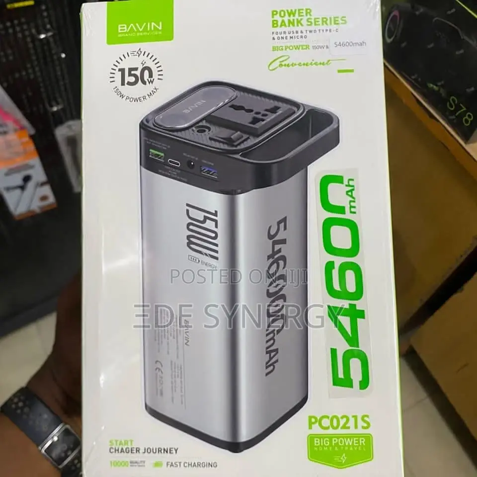 Bavin All Laptop Power Bank 150w 54600mah