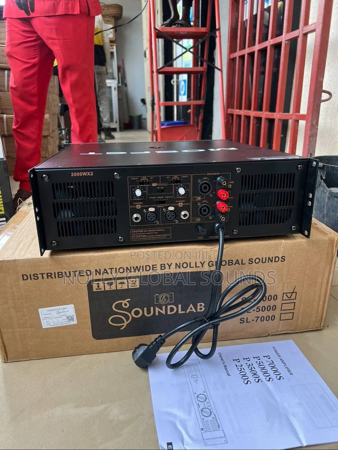 Soundlab Power Amplifier Sl-4000