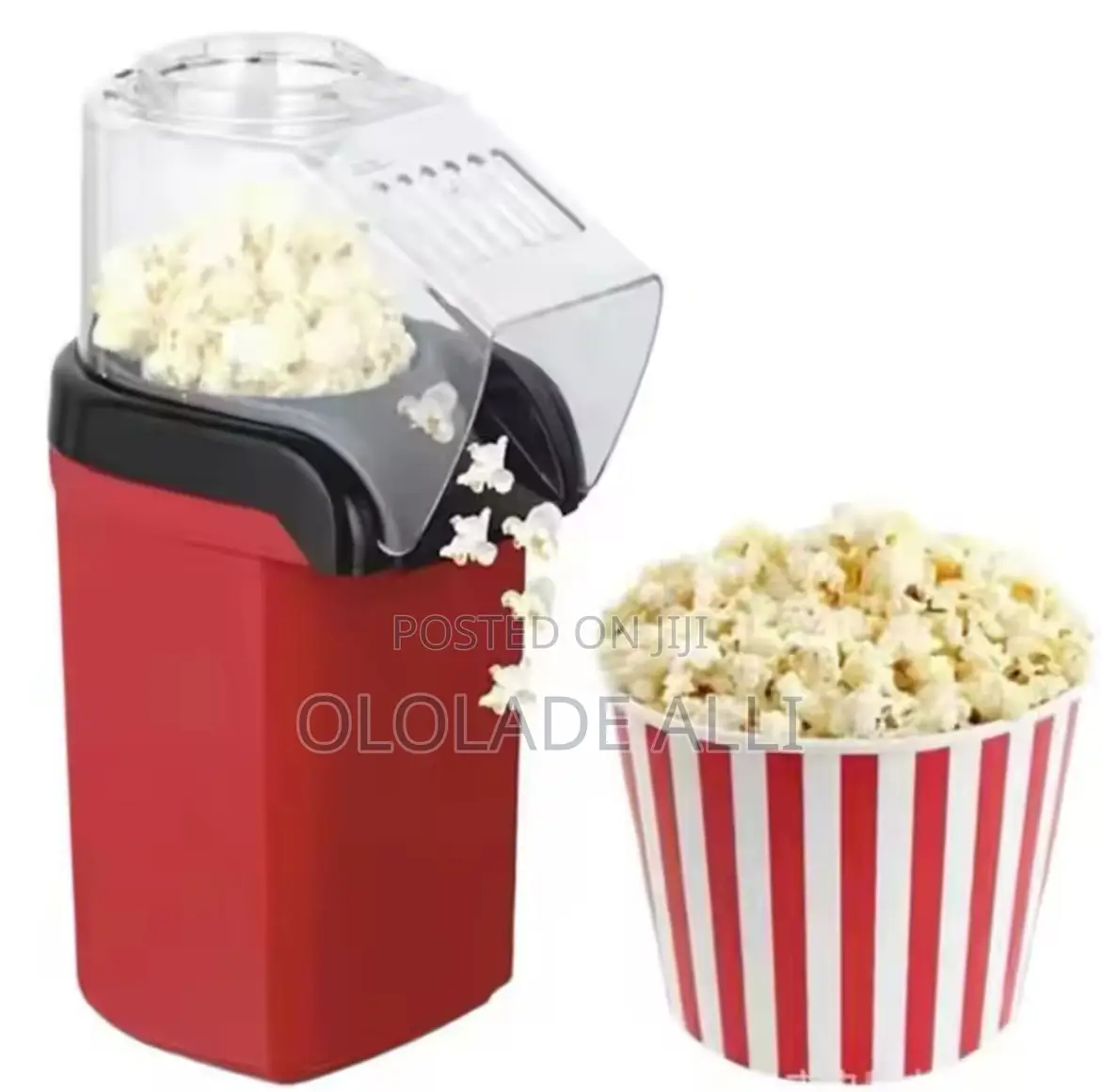 Hot Air Fast Popcorn Maker Electric Airpop