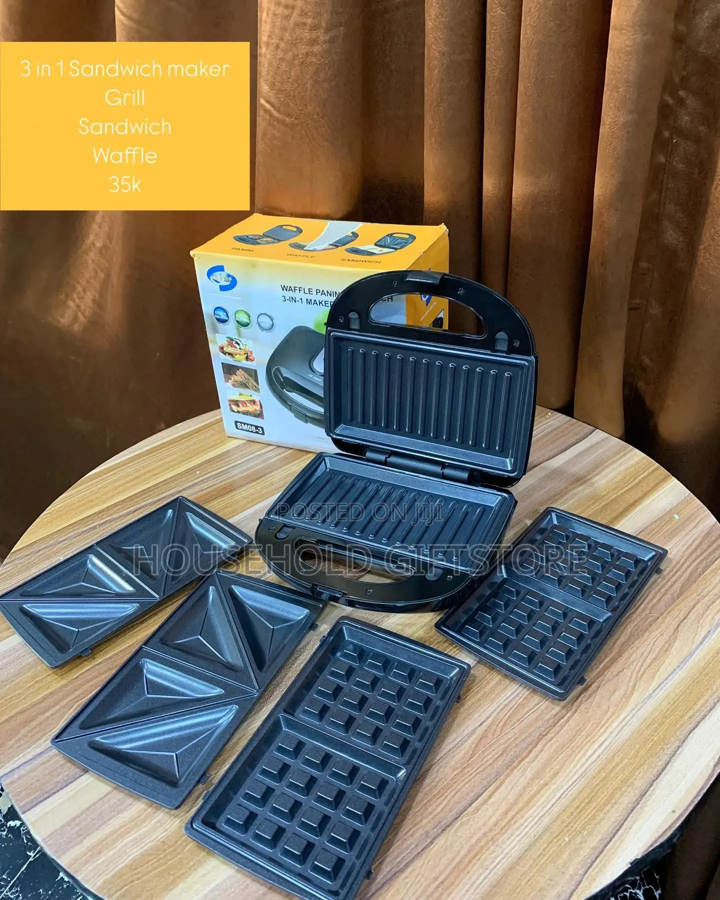 3 in 1 SMP Sandwich, Waffle and Grill Maker