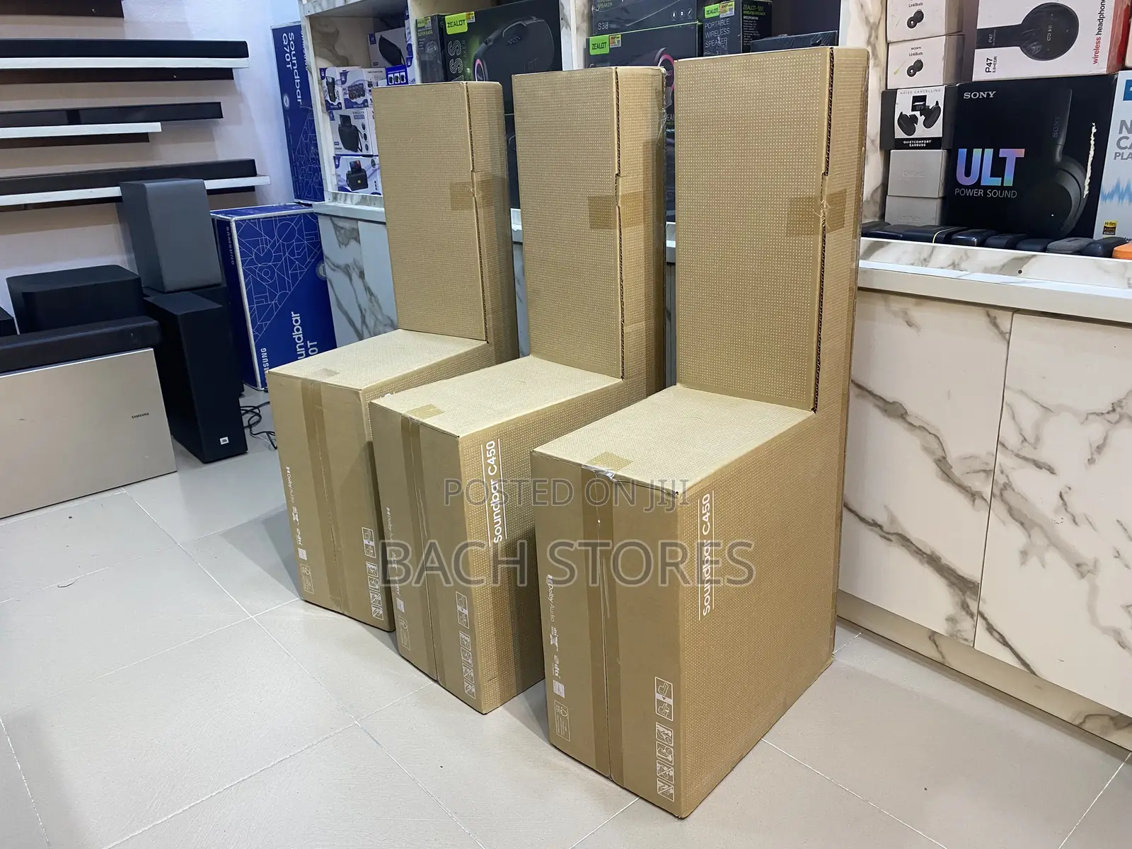 Samsung Hw-C450 Wireless Soundbar With Adaptive Sound Bass