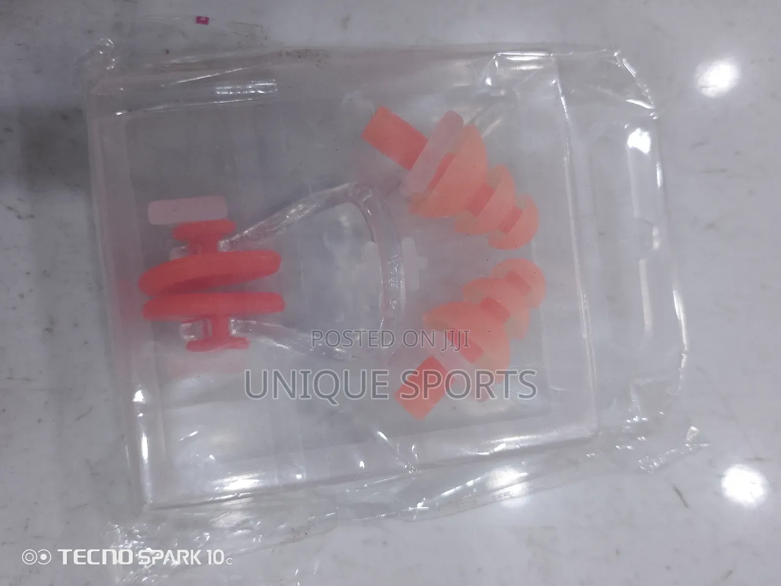 Premium Waterproof Swimming Ear Plugs and Nose Clip Set