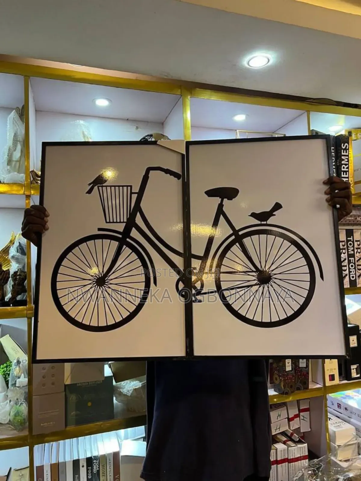 Vintage Bicycle Cycling Canvas Printing