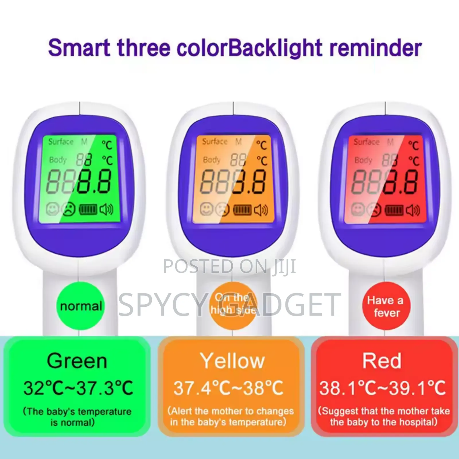 Non Contact Infrared Handheld Thermometer