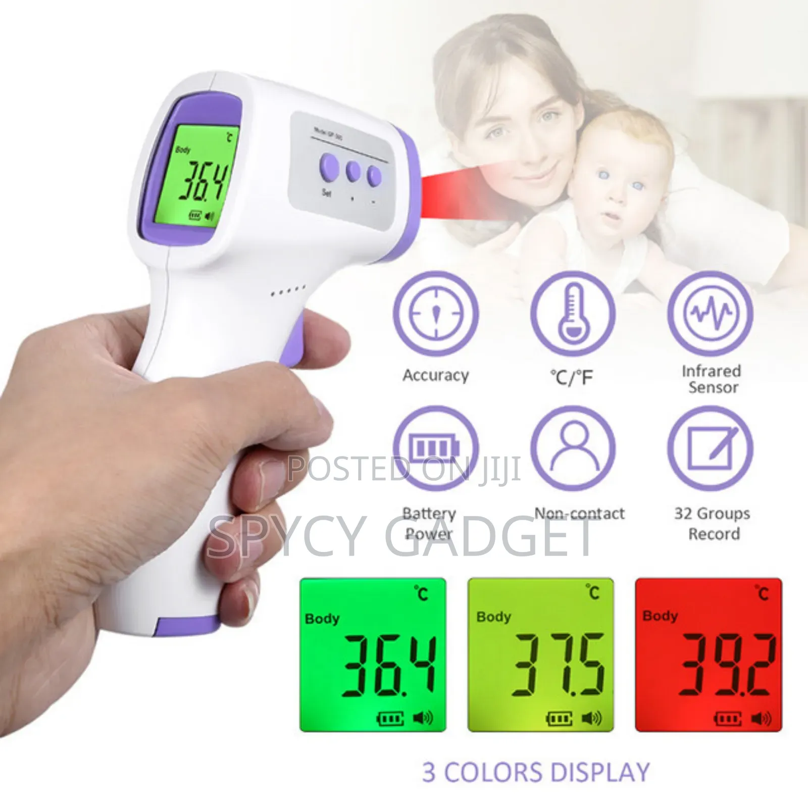 Non Contact Infrared Handheld Thermometer