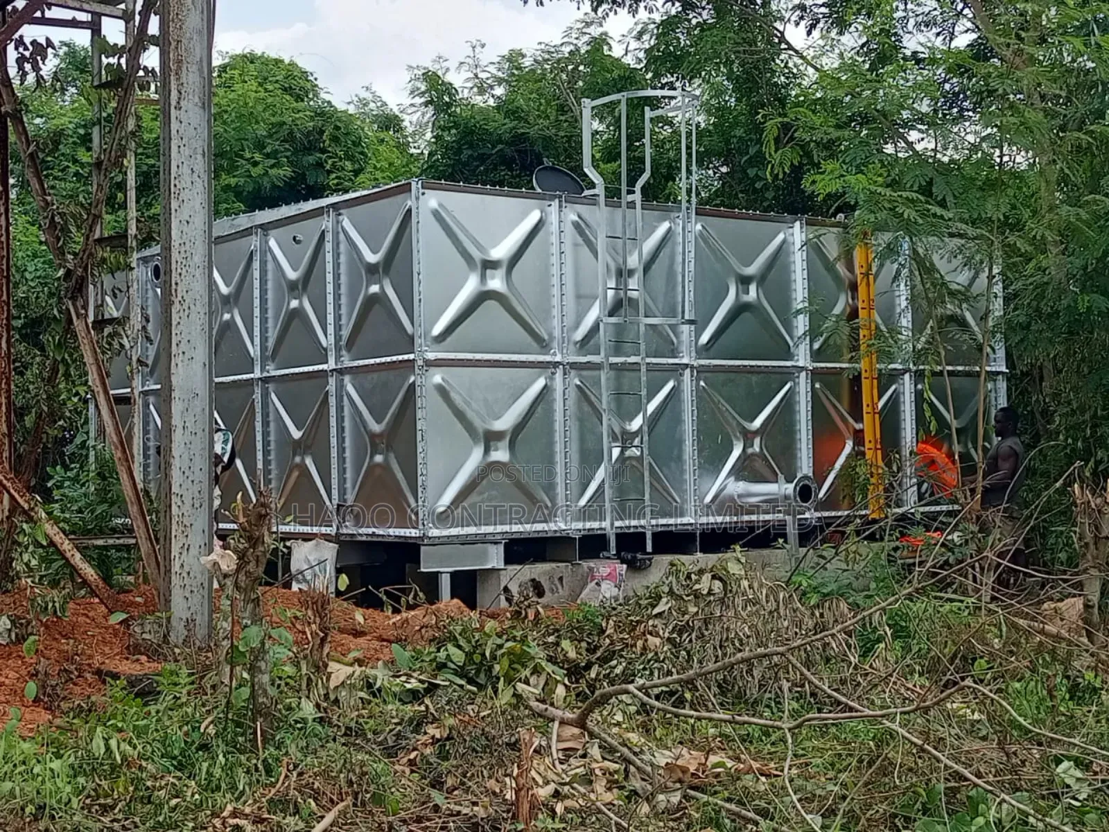 Braithwaite Smc Panel , Water Tank 95,000 Litres