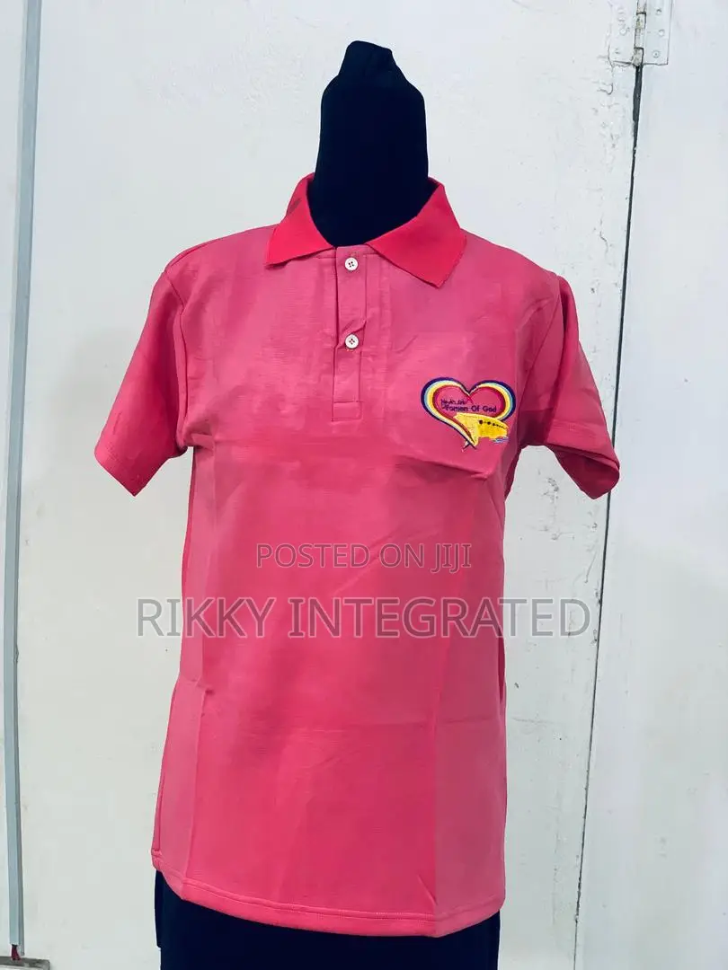 Embroidered Polo and Shirts for Sportswear Branding