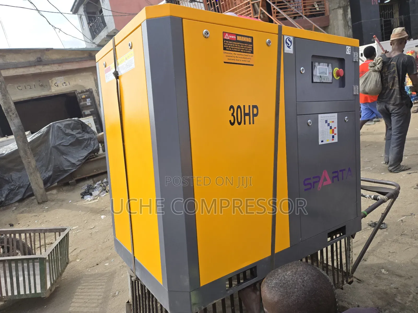 Screw Air Compressor 22kw 30hp 10bar  Original One