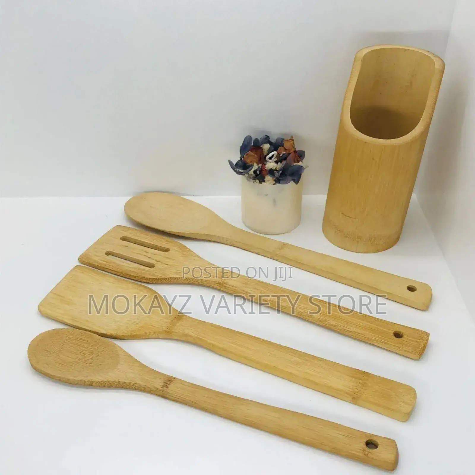 Wooden 4pcs Kitchen Cooking Spoon Set (Bulk)