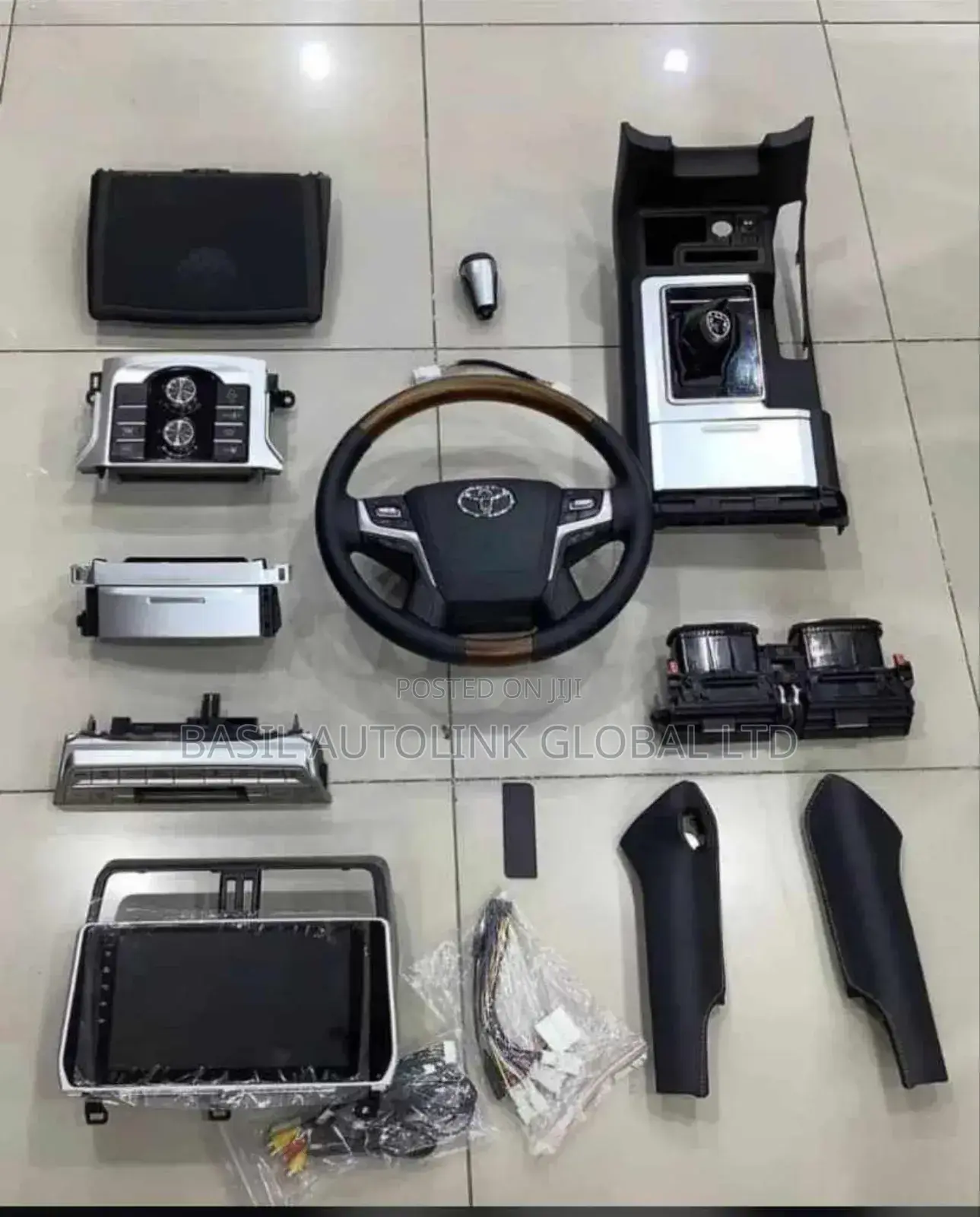 Interior Upgrade Prado 2010-2023 With Consoles, Audio Screen