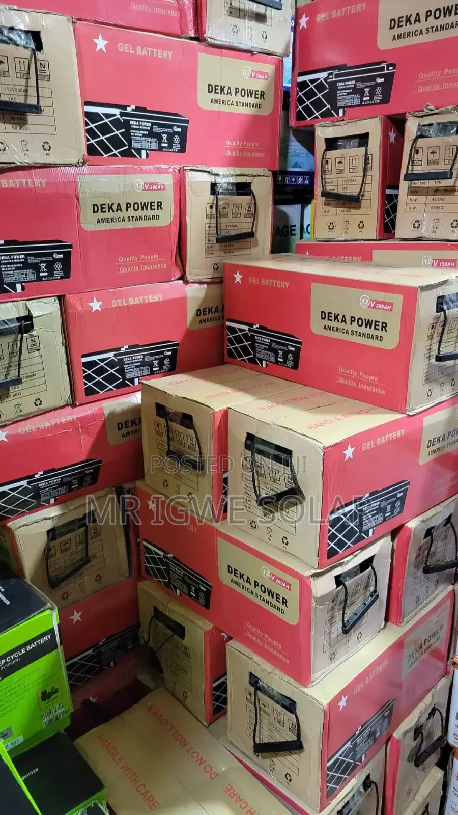 Deka Power American Dry Cell Battery 200ah