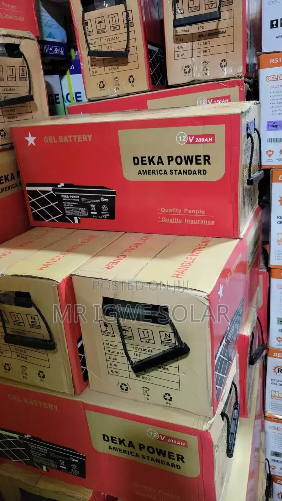 Deka Power American Dry Cell Battery 200ah