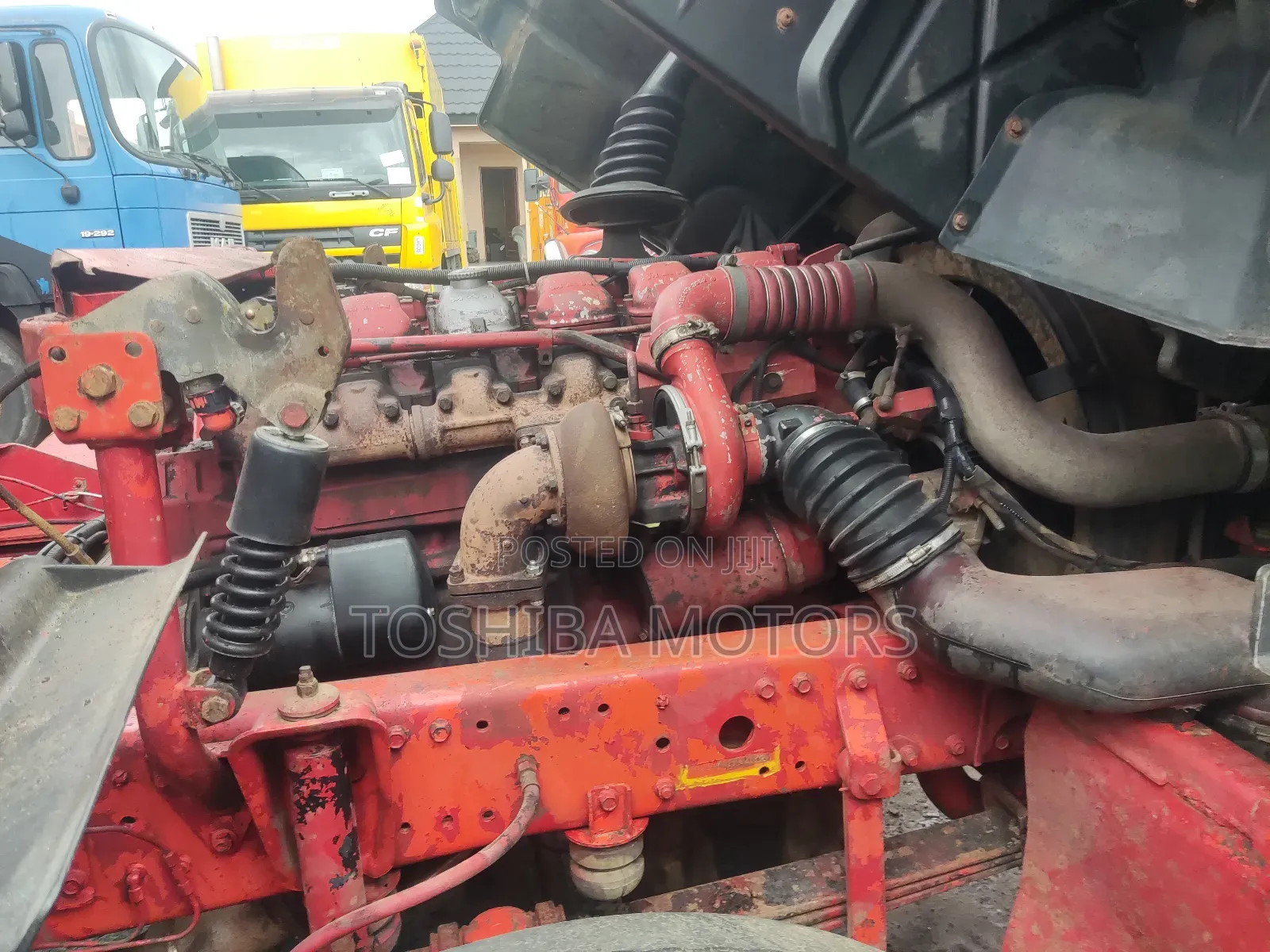 Man Diesel Truck 10 Tyres