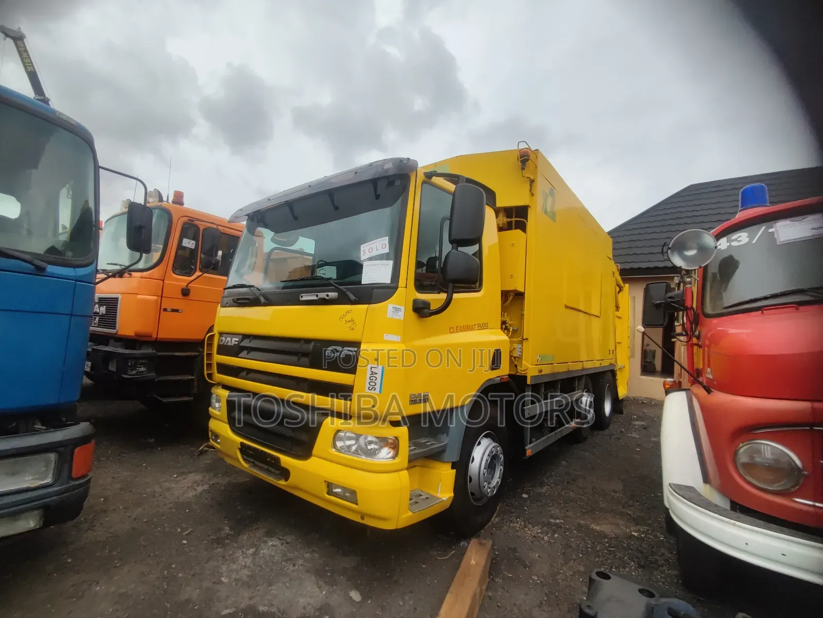 Man Diesel Truck 10 Tyres