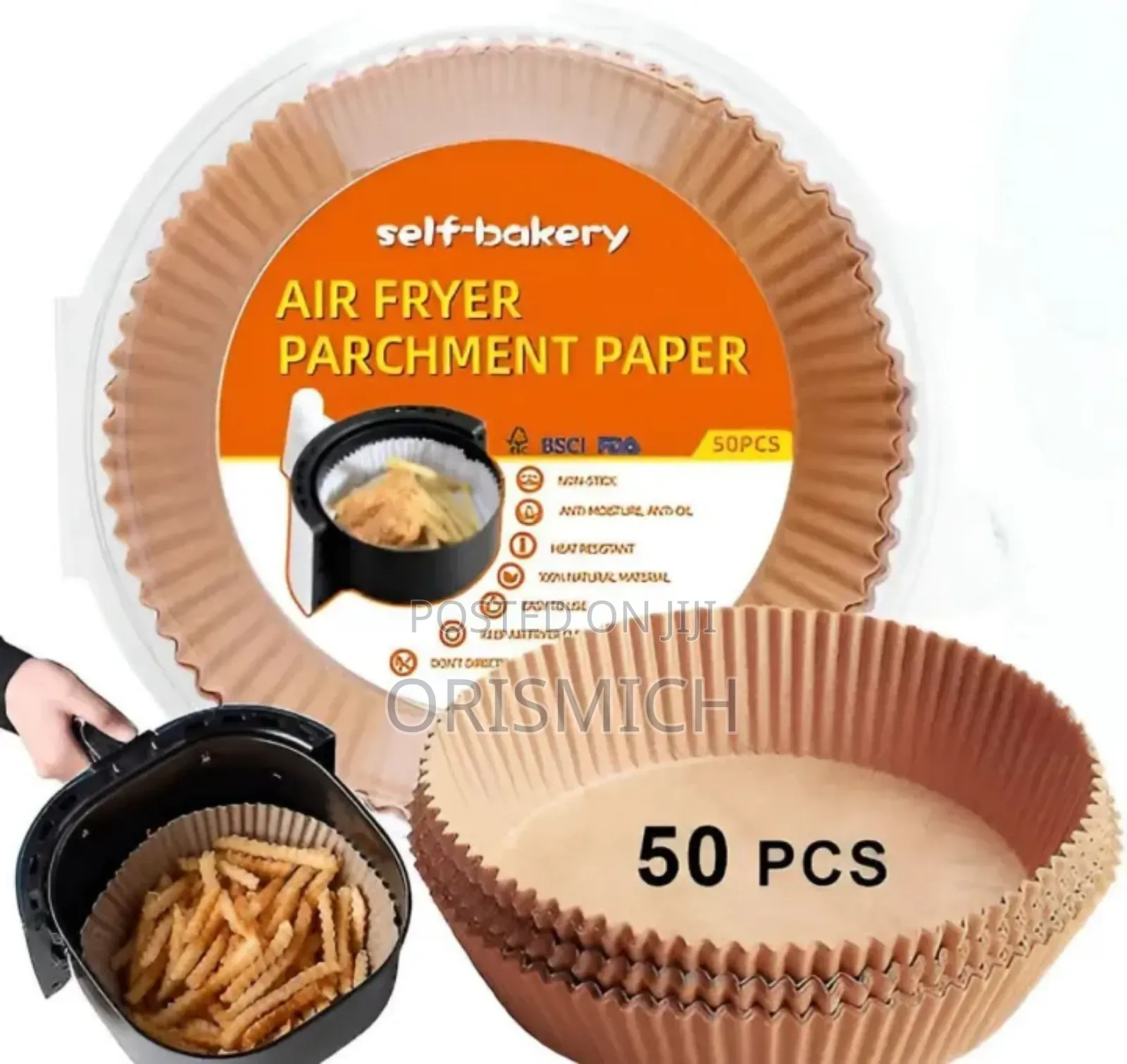 50pcs Disposable Air Fryer Paper Liner