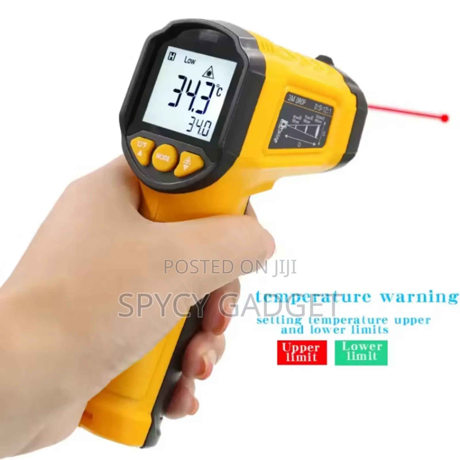 Non Contact Infrared Industrial Thermometer