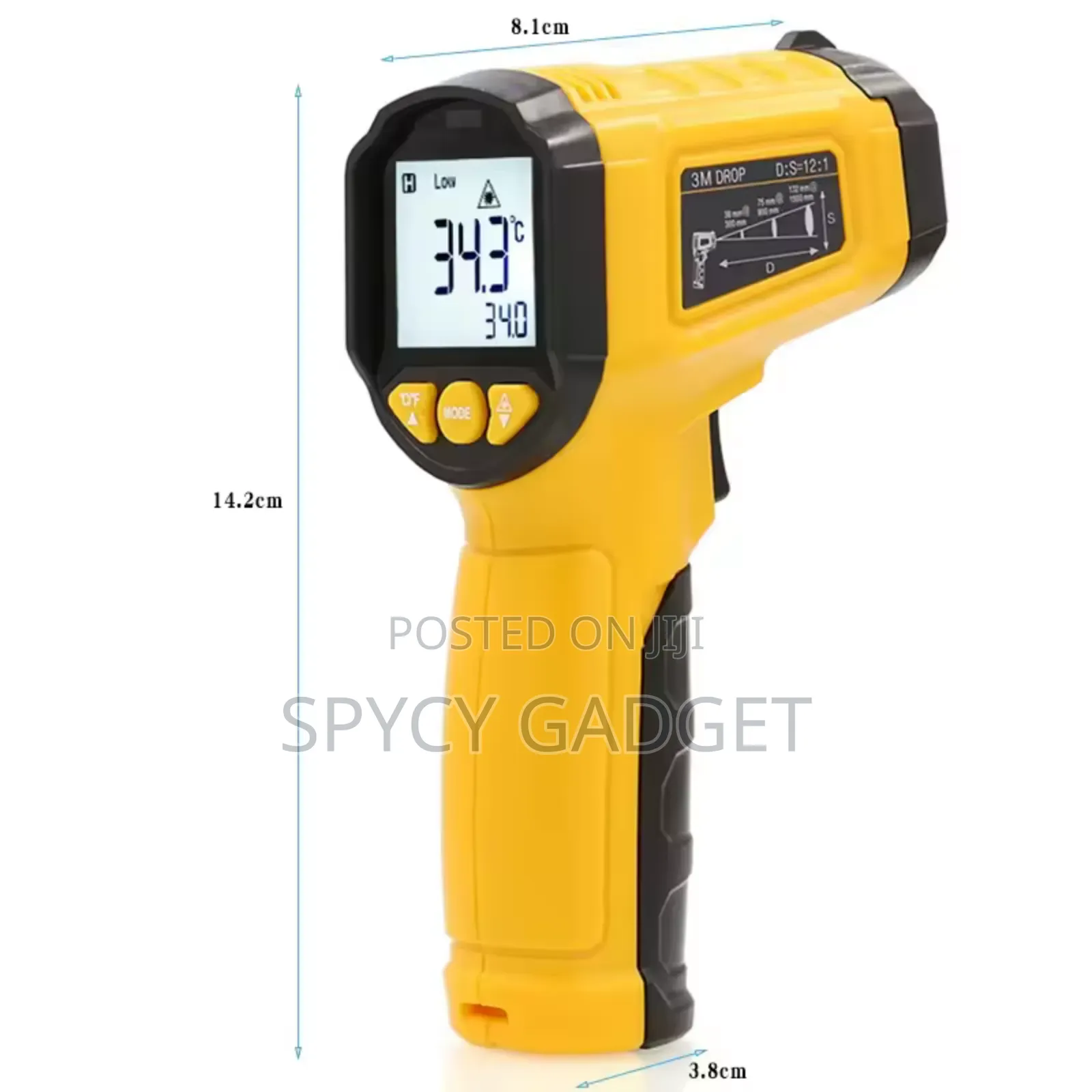 Non Contact Infrared Industrial Thermometer