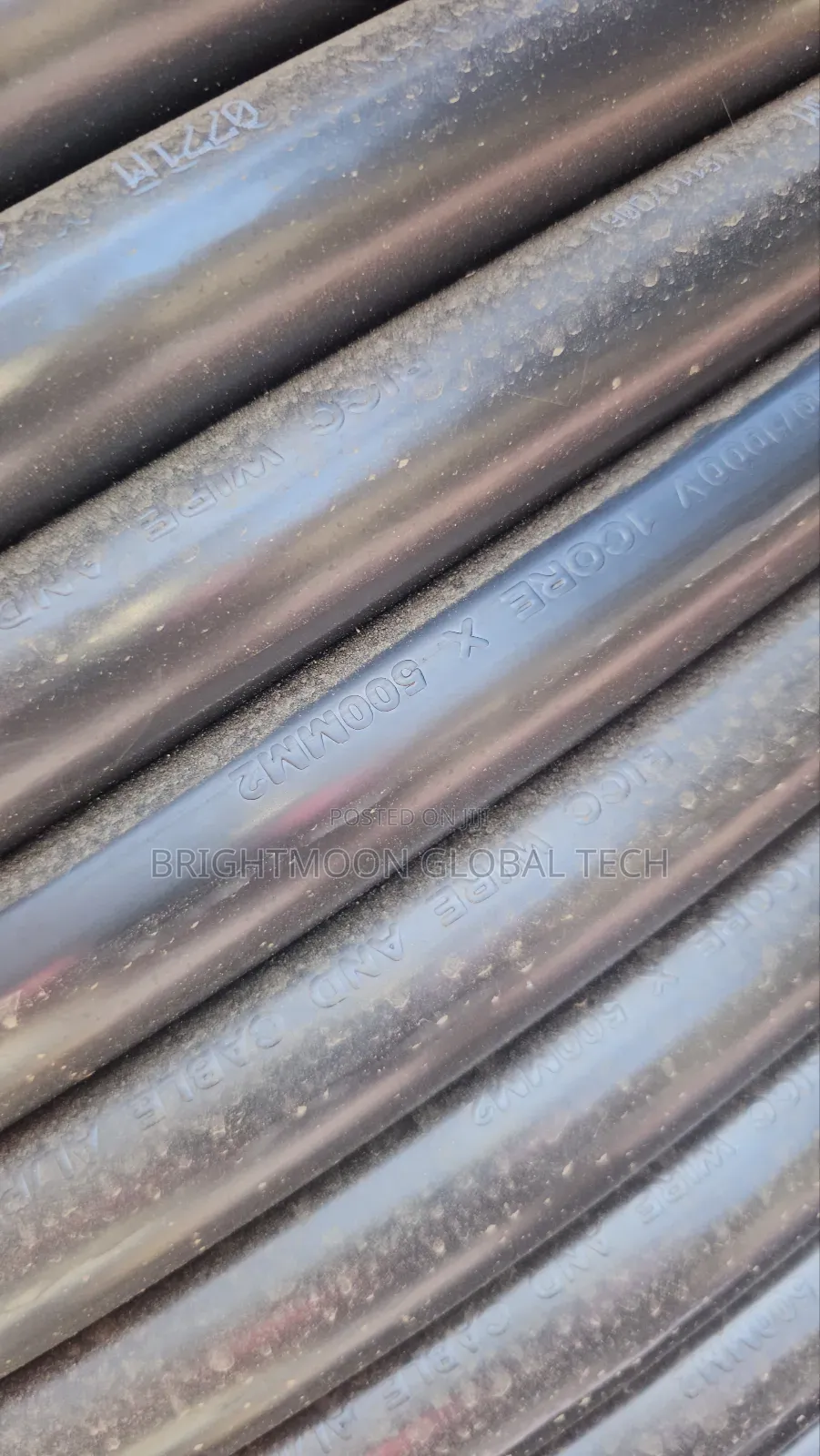 500mm Single Aluminum PVC Armored Cable