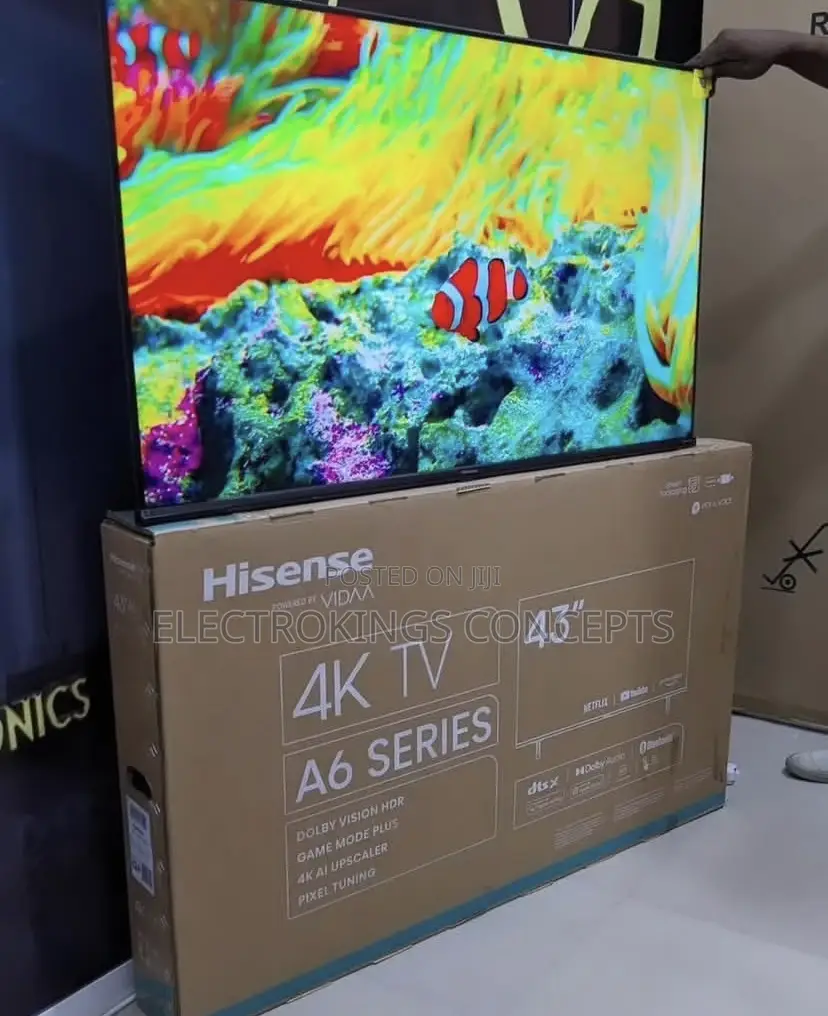 Hisense 43 Inch Smart Tv With Netflix, Youtube