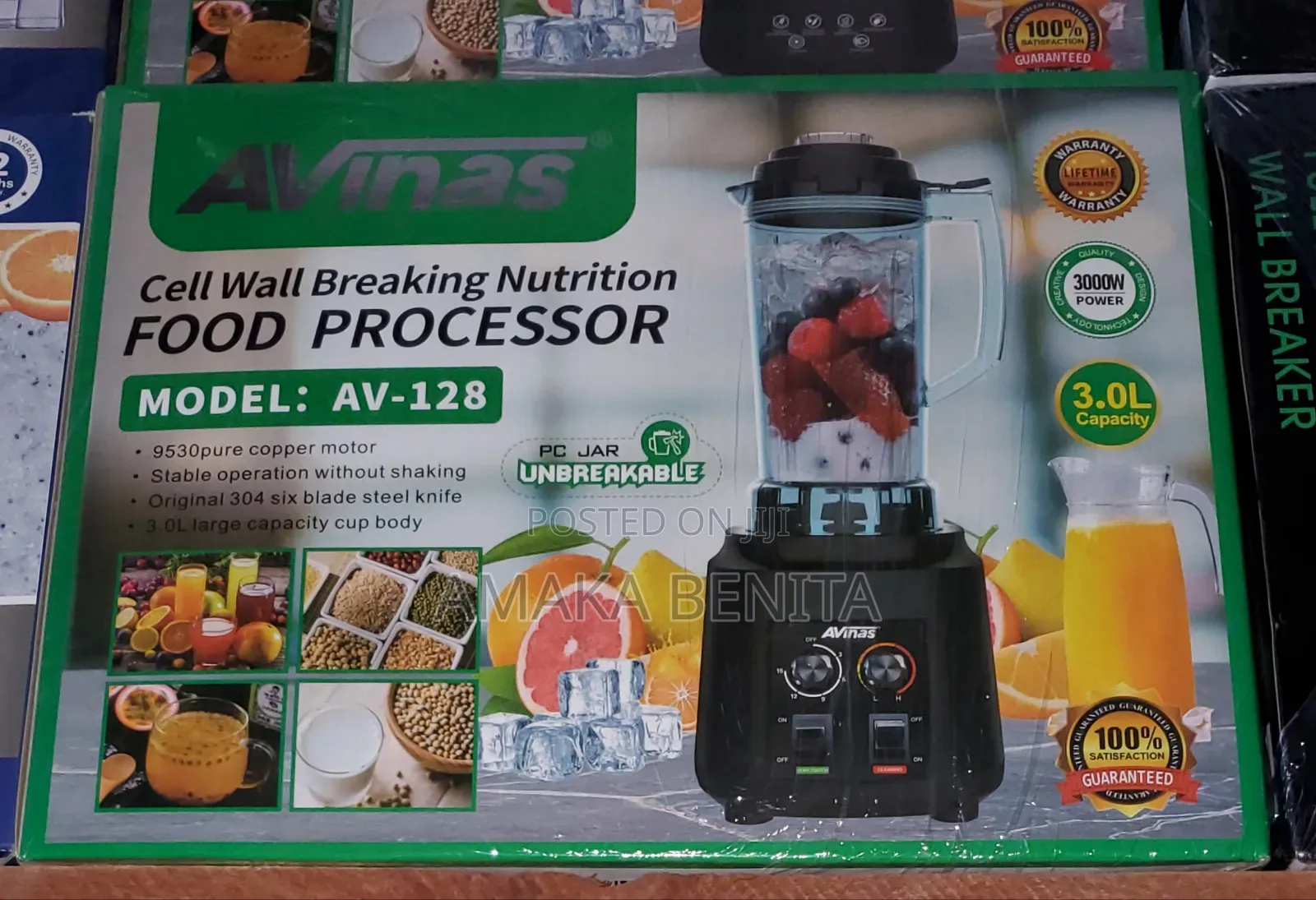 Avinas Multifunctional Commercial Blender
