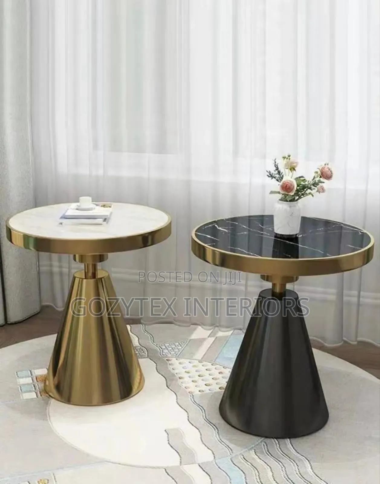 Marble Side Stool