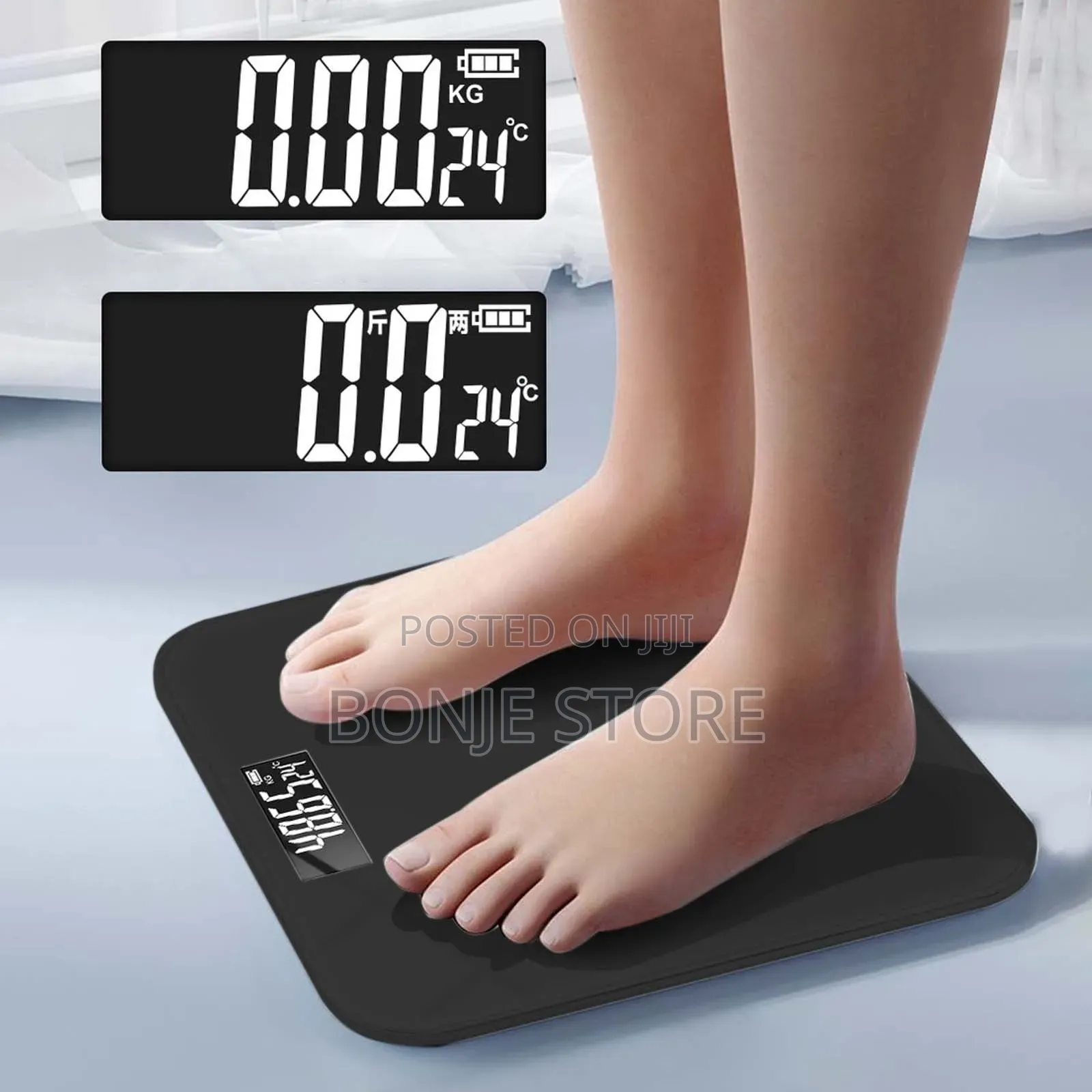 Rechargeable Digital Healthy Weight Scale - Max Weight 180kg