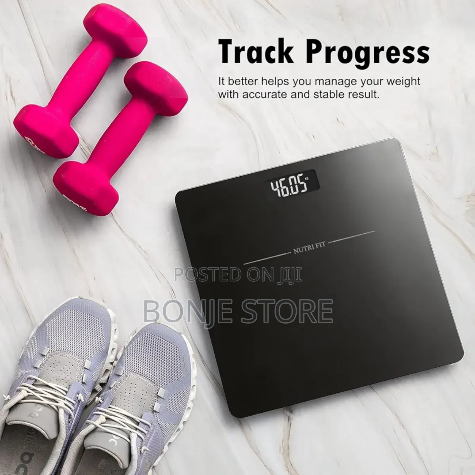 Rechargeable Digital Healthy Weight Scale - Max Weight 180kg