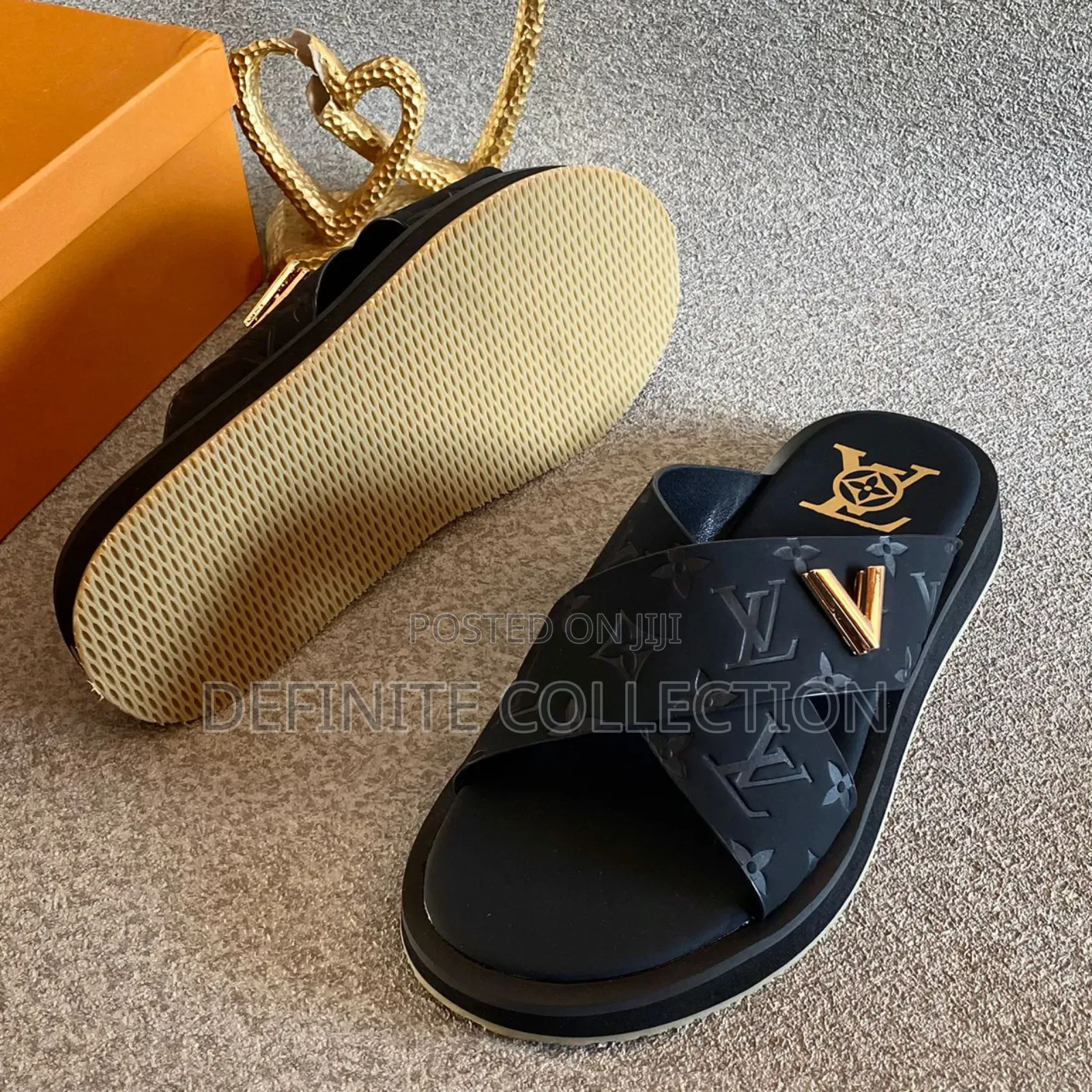 Original Louis Vuitton Slippers.