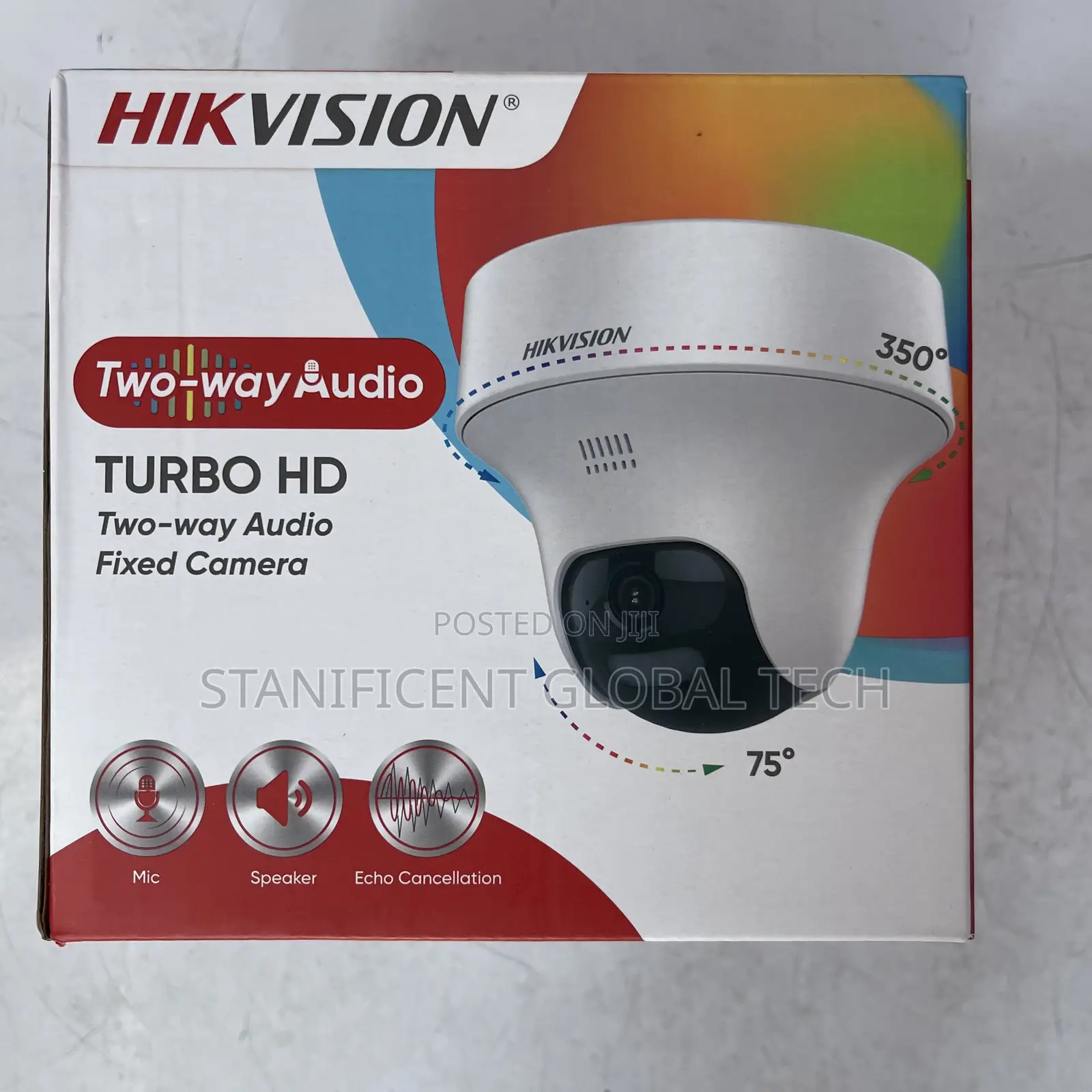 Hikvision 2mp 1080p Turbo Hd Two Way Audio Indoor Pt Camera