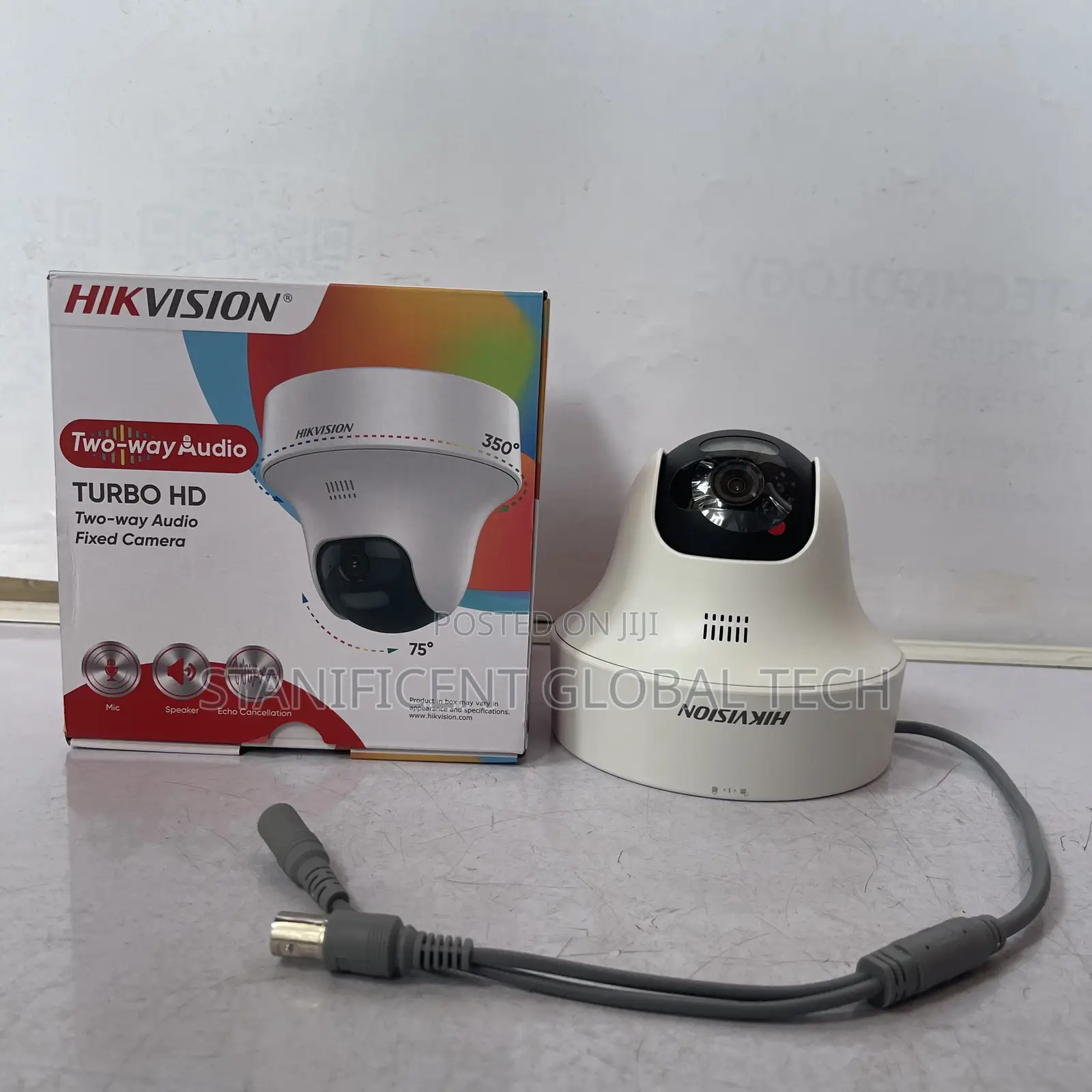 Hikvision 2mp 1080p Turbo Hd Two Way Audio Indoor Pt Camera