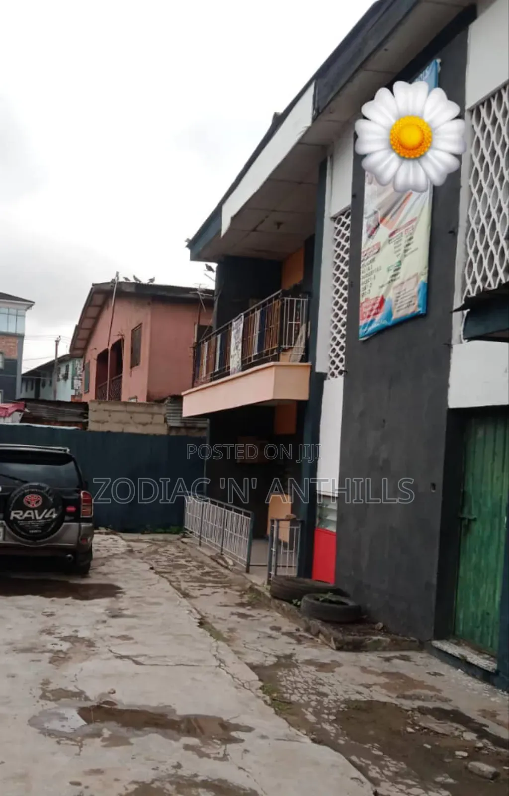 Large Block of Flat on 2 Plots at Daleko Mushin