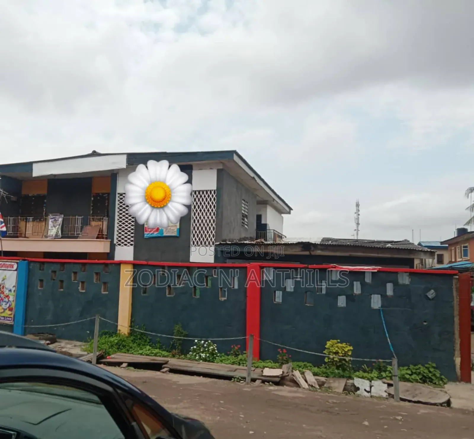 Large Block of Flat on 2 Plots at Daleko Mushin