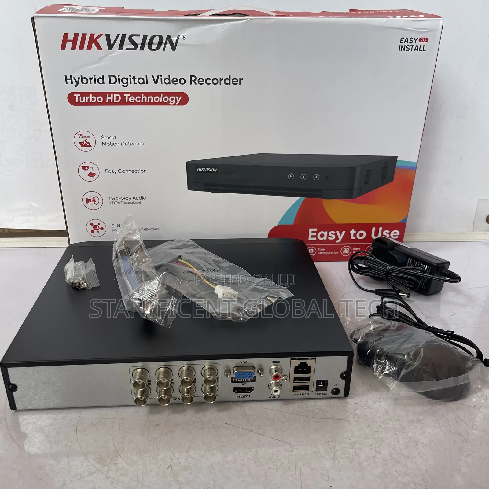 Hikvision 2mp 8ch Turbo Hd Two Way Audio Dvr