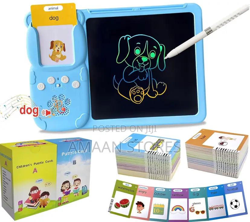 Kids Card Reader With LCD Written Pad