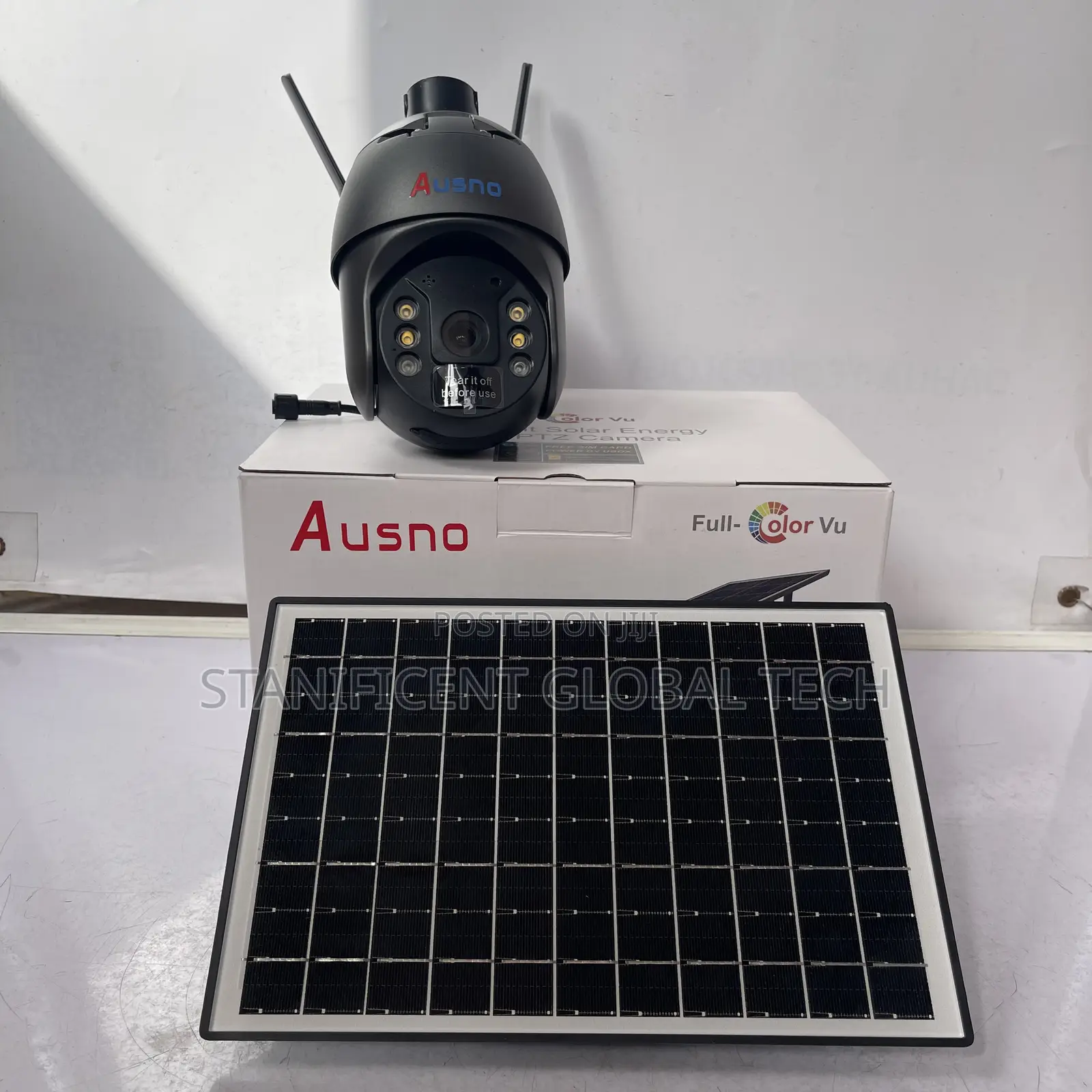 Ausno 5mp 4g Single Lens Solar Big Outdoor Camera (Ubox App)