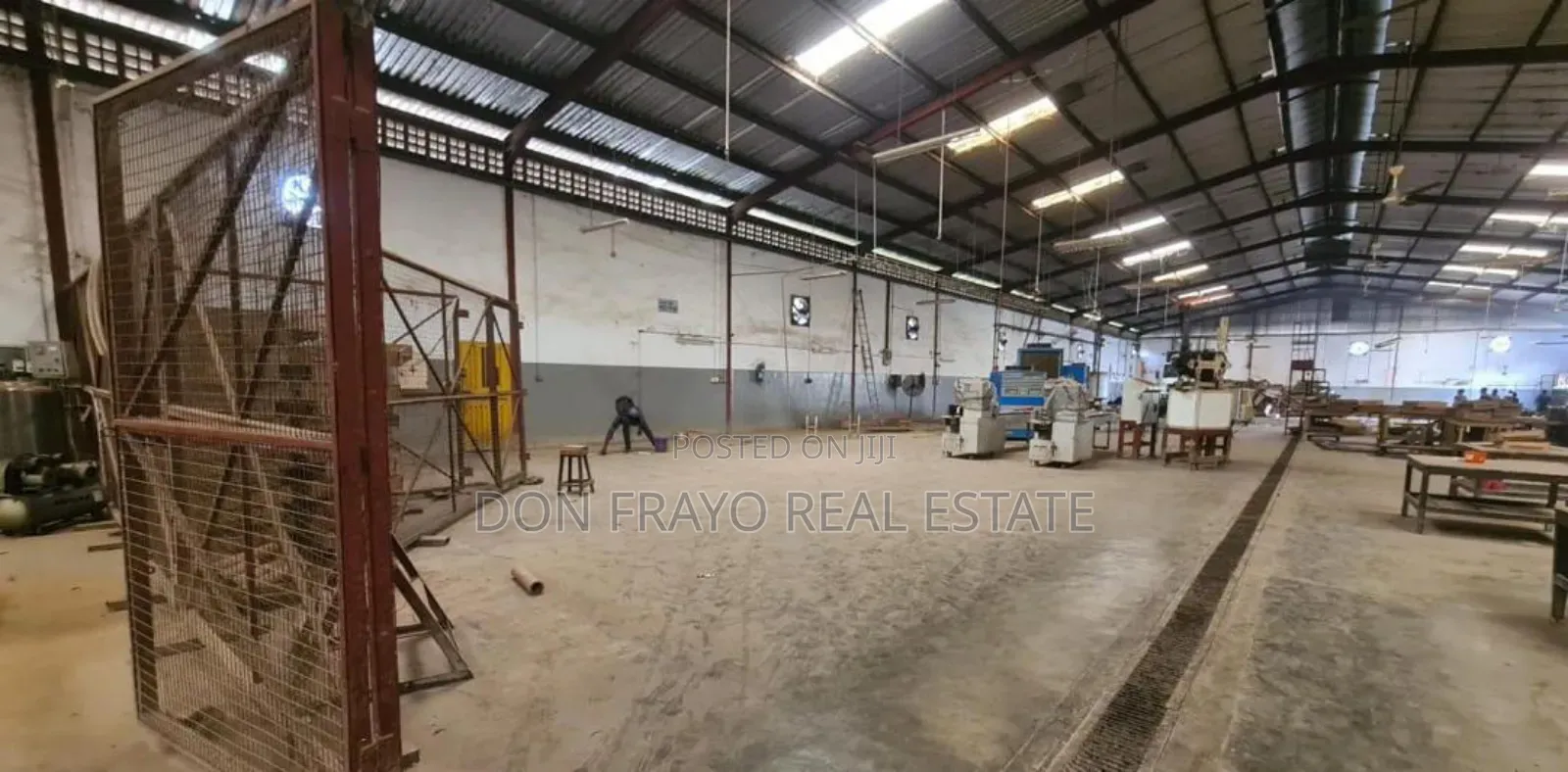 Werehouse on 10,218 SQM Land for Sale at Oluyole Estate In